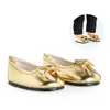 Vêtement pour ma poupée Corolle 36 cm : Ballerines dorées