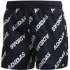 adidas Short de bain Printed CLX noir L