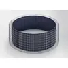 Plate-bande surélevée ronde, diamètre 352 cm, hauteur 50 cm, L 5 x 5 cm