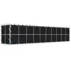 Gabiona - Gabiondeco - Mur Gabion végétal avec non-tissé 100 cm x 20 c...