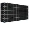 Gabiona - Gabiondeco - Mur Gabion végétal avec non-tissé 100 cm x 50 c...