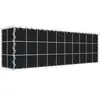 Gabiona Gabion vert avec non-tissé 100 cm x 30 cm x 20 cm (L x H x P),...