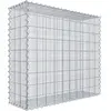 Gabion à copeaux 100 cm x 90 cm x 30 cm (L x H x P), maille 10 cm x 10 cm, spirale