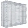 Gabion à copeaux 100 cm x 80 cm x 30 cm (L x H x P), maille 5 cm x 10 cm, spirale