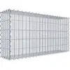 Gabiona Gabion à copeaux 100 cm x 50 cm x 20 cm (L x H x P), maille 5 cm x 10 cm, spirale