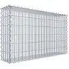 Gabiona Gabion à copeaux 100 cm x 60 cm x 20 cm (L x H x P), maille 5 ...
