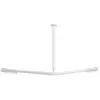 Villeroy & Boch ViCare Tringle de rideau de douche, avec fixation au p...