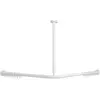 Villeroy & Boch ViCare Tringle de rideau de douche, avec fixation au p...