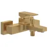 Villeroy & Boch Mitigeur bain douche mécanique  Architectura Square Brushed Gold TU