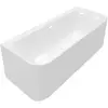Villeroy & Boch Loop & Friends Baignoire semi-îlot, avec tablier, UBA1...