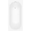 V&B Baignoire rectangulaire Oberon 160x75 cm, blanc pierre