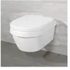 Villeroy & Boch Architectura Cuvette suspendue avec DirectFlush, avec abattant WC, 4694HRR1,