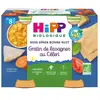 HiPP Biologique - Bonne Nuit Gratin de Lasagnes au Céleri pots 2x190g