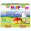 Hipp Bio Mon Dîner Bonne Nuit Bol Petites Penne Tomates Courgettes +6m 2 x 190g