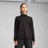 Puma Haut à col zippé RUN VELOCITY CLOUDSPUN Femme noir XS