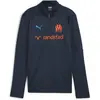 Puma Haut d'entraînement 1/4 zip enfant OM 2024/25 Bleu 10 ans 778223-24