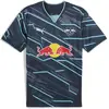PUMA Troisième maillot Red Bull Leipzig pour homme 2024 2025, Noir , XL