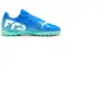 PUMA Future 7 Play TT Jr Soccer Shoe, Hyperlink Blue-Mint White, 37 EU