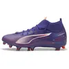 Chaussures de football Puma Ultra Match+ FG/AG Blanc 40 107686-01
