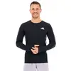 adidas T-shirt manches longues de running Adizero - Noir, Noir M