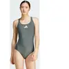 adidas Maillot de bain 1 pièce femme gris 36