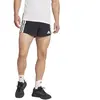 adidas Adizero Gel 3in Short De Running Hommes-Noir,Blanc, Taille XL
