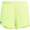 Short Adidas Adizero Essentials Jaune Fluor, Taille L