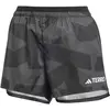adidas Terrex MT Light 3in Short De Running Femmes - Noir , Gris, Tail...