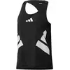 adidas Road To Records Débardeur Tank Top Femmes-Noir,Blanc, Taille L