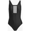 adidas - Women's 3 Stripes Mid Suit - Maillot de bain taille 34, noir