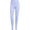 adidas Legging femme Optime 3-Stripes bleu S