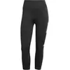 adidas - Women's Own the Run 3/4 Leggings - Short de running taille L, noir