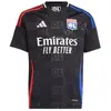 adidas - OL a JSY y - Maillot de Football - Noir - Taille 7-8 Ans