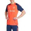 adidas Maillot d'entraînement Manchester United Tiro 2024/25 Rouge L IT2011