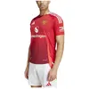 Adidas Maillot Domicile Authentique Manchester United 2024/25 Rouge S JF1291