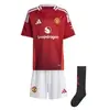 Adidas Ensemble Domicile enfant Manchester United 2024/25 Rouge 3/4 ans IT1980