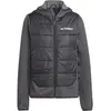 adidas Femme Terrex Multi Hybrid Insulated Hooded Jacket, Black, XS