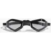 adidas Mixte Ripstream Select Swim Goggles, Black/Silver Metallic, One size
