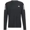 adidas Own The Run Haut Manches Longues Hommes - Noir, Taille XXL