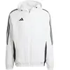 Veste imperméable à capuche adidas Tiro 24 Pro Blanc S IM8808