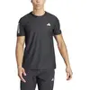 T-shirt adidas Own the Run manche courte noir pur - XS