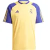 adidas Maillot d'entraînement Real Madrid Tiro 23 jaune M