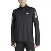 adidas Veste de survêtement demi-zip Own the Run - Black, Black XL