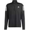 adidas Veste de survêtement demi-zip Own the Run - Black, Black M