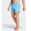 adidas Homme Solid CLX Classic-Length Swim Shorts, Blue Burst/Black, XS