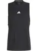 T-shirt adidas Designed for Training Workout sans manches noir pur - S