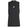 T-shirt adidas Designed for Training Workout sans manches noir pur - M