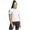 adidas Own The Run B Tee Maillot De Course Femmes - Blanc, Taille L