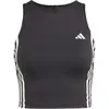 Débardeur femme adidas Own the Run 3 Stripes Noir XL MAG7186289