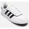 adidas Femme Breaknet Sleek Basket, FTWR White Core Black Gold Met, 42 EU